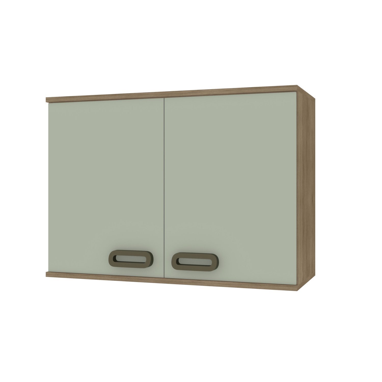Armário Aéreo 80cm 2 Portas Bréscia - 3