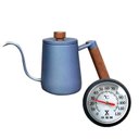Ver imagem 1 de Chaleira Aço Inox Azul Bico Fino com Termômetro 550ml - Ilc