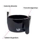 Ver imagem 4 de Fritadeira Elétrica sem Óleo Air Fryer Amvox Arf 1245 4,5l (220v)