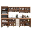 Ver imagem 6 de Cozinha Completa 5 Peças 11 Portas com Torre Quente e Vidro Reflecta Cecília