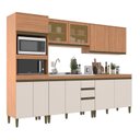 Ver imagem 3 de Cozinha Completa 5 Peças 11 Portas com Torre Quente e Vidro Reflecta Cecília