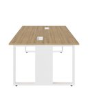 Ver imagem 4 de Mesa de Trabalho para Escritório 2 Lugares Macbra 1,50m F5