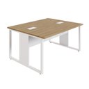 Ver imagem 2 de Mesa de Trabalho para Escritório 2 Lugares Macbra 1,50m F5