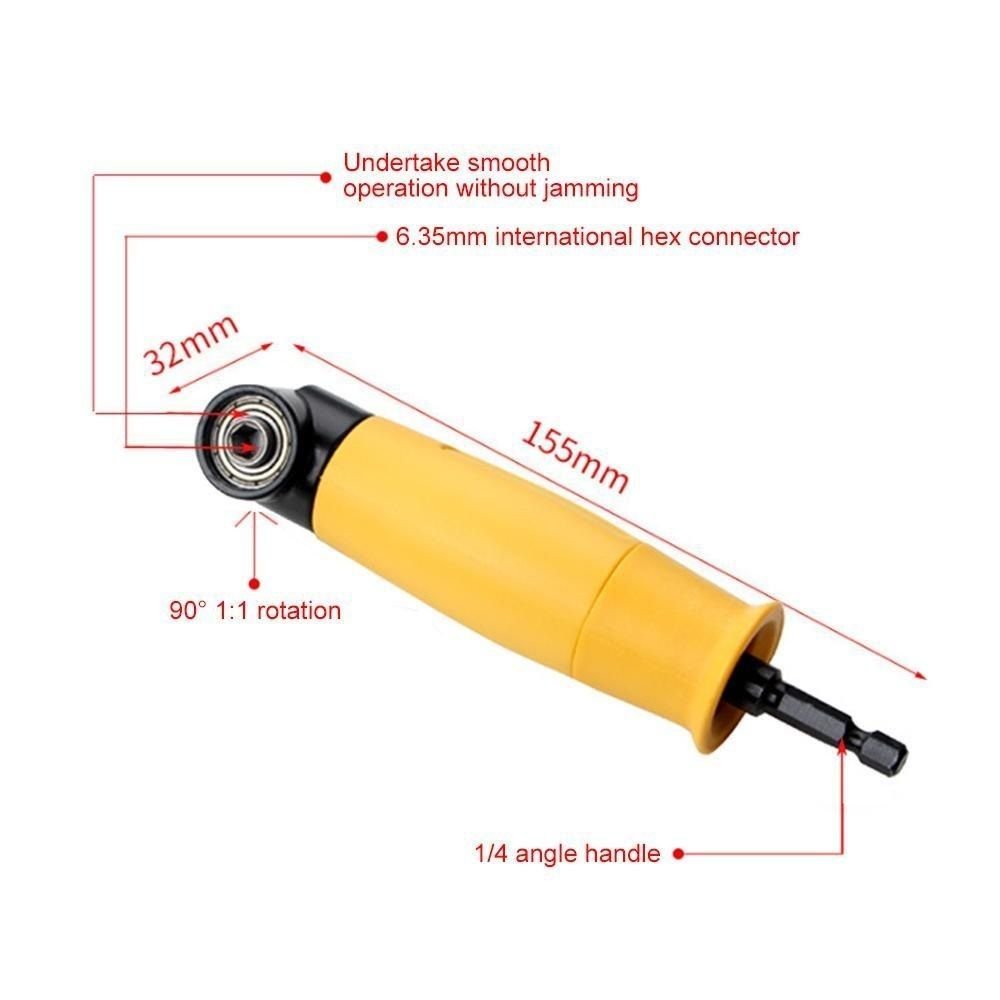 Extensor Adaptador 90º para Furadeira e Parafusadeira - 4