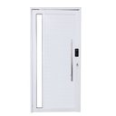 Ver imagem 2 de Porta Pivotante de Alumínio 210 X 100cm com Visor e Fechadura Digital Linha 30  Abertura Direita