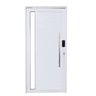 Porta Pivotante de Alumínio 210 X 100cm com Visor e Fechadura Digital Linha 30 Esquerda - 2