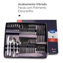 Ver imagem 4 de Jogo de Talheres Brinox Faqueiro Milano 42 Peças Inox