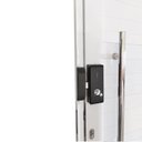 Ver imagem 7 de Porta Pivotante de Alumínio 210 X 120cm com Visor e Fechadura Digital Linha 30 Direita