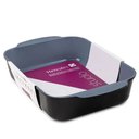 Ver imagem 1 de Assadeira Preta Antiaderente Retangular 30x22cm - Hercules