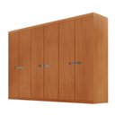 Ver imagem 3 de Guarda Roupa Casal Paris MDF 6 Portas 6 Gavetas Moderna Mobília