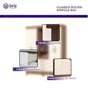 Ver imagem 4 de Guarda-roupa 04 Portas e 03 Gavetas Nápole Nature Off White - Henn - Briz