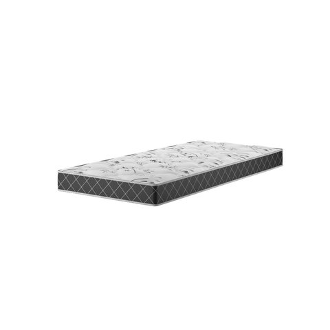 Colchão Espuma D33 14cm 1,88m 78cm Double Face Sleep Viero Preto/Xadrez