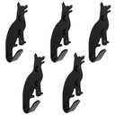 Ver imagem 1 de Kit 5 Ganchos De Parede Decorativo Pendurador De Bolsa C.P