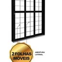 Ver imagem 7 de Porta de Aço de Correr Lateral 3 Folhas com Grade Quadrada 213x150 Riobras Aço Pronto