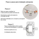 Ver imagem 6 de Painel 25w Led Borda Infinita Redondo 2 em 1 Branco Frio 6500k Bivolt