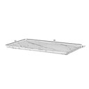 Ver imagem 5 de Tampo para Balcão Cozinha Celeste 80cm sem Porta sem Gavetas em MDF Branco MGM