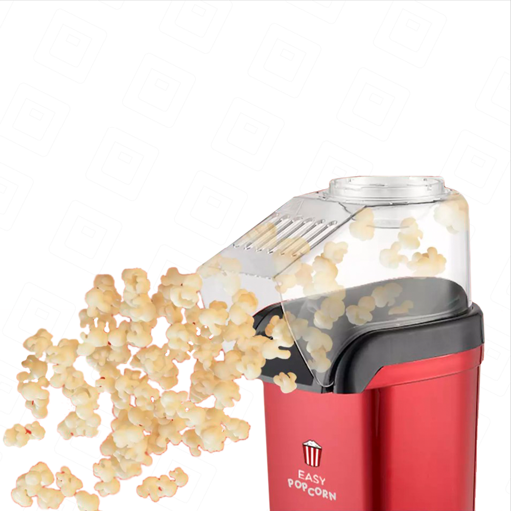 Pipoqueira Eletrica Pq100 Red Easy Popcorn 1200w Vermelho 127v - 5