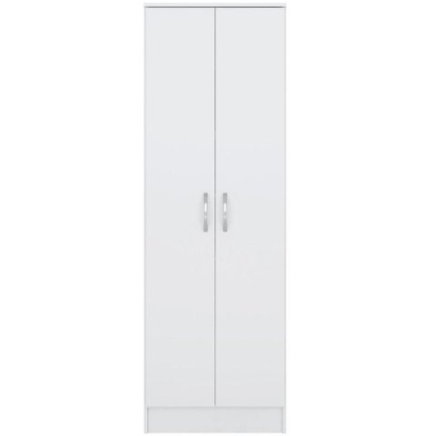 Sapateira Armário Multiuso Gold 2 Portas 6 Prateleiras 61cm MDF-MDP Branco Demóbile