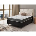 Ver imagem 4 de Colchão Espuma Casal D33 20cm 1,88m 1,38m Double Face Sleep Viero Preto/Xadrez