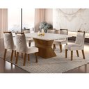 Ver imagem 1 de Sala de Jantar Mesa Cronos e 6 Cadeiras Kioto