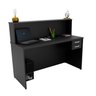Balcão Atendimento Recepção Consultório com Gaveta 120x60cm - 3