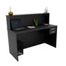 Balcão Atendimento Recepção Consultório com Gaveta 120x60cm - 3
