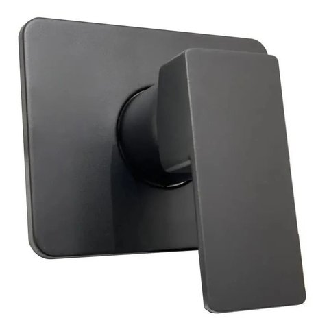 Acabamento Mono Comando P/ Ducha Higiênica Base Deca Preto