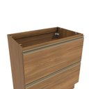 Ver imagem 6 de Balcão 2 Gavetas Kappesberg Celeste 100% Mdf Nogueira 80cm