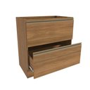 Ver imagem 5 de Balcão 2 Gavetas Kappesberg Celeste 100% Mdf Nogueira 80cm