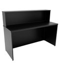 Ver imagem 2 de Balcão Atendimento Recepção Consultório 140x60cm Preto