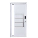 Ver imagem 3 de Porta Pivotante de Alumínio 210 X 100cm com Friso, Visor e Fechadura Digital Linha 30 Esquerda