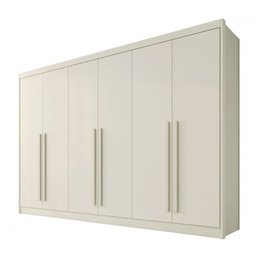 Guarda-roupa Casal Alba Plus 6 Portas 4 Gavetas 100% Mdf - Mademarcs - 2