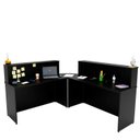 Ver imagem 5 de Balcão Atendimento de Canto em L Recepção Consultório 140x60cm