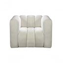 Ver imagem 6 de Poltrona Mona Decorativa para Sala de Estar Linho com Espuma D28 Bouclê Bege 500 Bella Decor