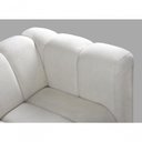 Ver imagem 4 de Poltrona Mona Decorativa para Sala de Estar Linho com Espuma D28 Bouclê Bege 500 Bella Decor