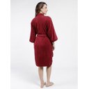 Ver imagem 7 de Roupão Microfibra Plush Inverno Frio Toque Macio Unissex:bloodstone/p