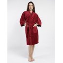 Ver imagem 6 de Roupão Microfibra Plush Inverno Frio Toque Macio Unissex:bloodstone/p