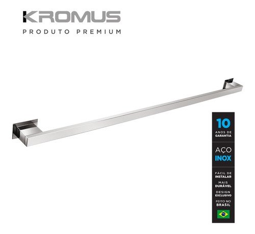 Toalheiro 80 Cm Inox - Kromus Rt0307 - 2