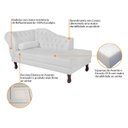 Ver imagem 6 de Diva Recamier Dora 130cm Lado Direito Corano