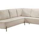Ver mais imagens de Sofá de Canto com Chaise Londres Branco