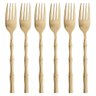 Conjunto 6 Garfos Mesa Bambu Elegant Champanhe 19,8cm 1813 - 1