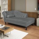 Ver imagem 1 de Diva Recamier Dora 130cm Lado Direito Cinza