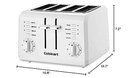 Ver imagem 2 de Cuisinart Torradeira Compacta 4 Fatias com Controles Ajustáveis