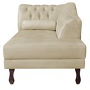 Ver imagem 5 de Diva Recamier Dora 130cm Lado Direito Bege