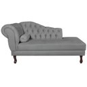 Ver imagem 4 de Diva Recamier Dora 130cm Lado Direito Cinza