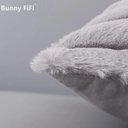 Ver imagem 6 de Kit 2 Capas P/ Almofada em Pelucia Wave Soft - 43x43 Cm Cinza