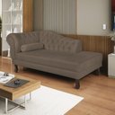 Ver imagem 1 de Diva Recamier Dora 130cm Lado Direito Marrom