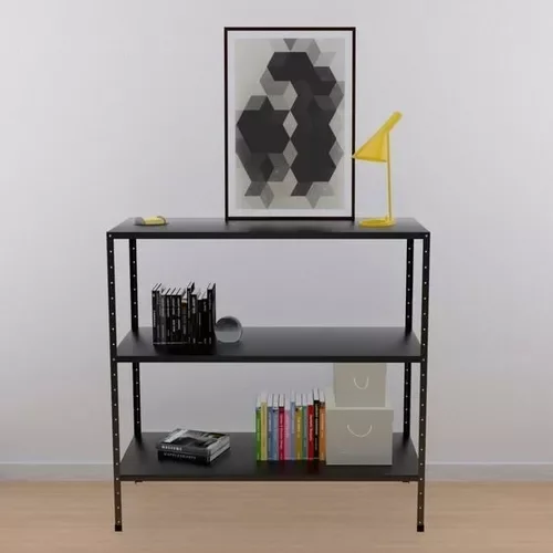 Bancada 30x91x1,00mt com 3 Bandejas Cor Preta - 5