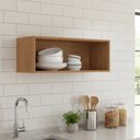 Ver imagem 5 de Armário Aéreo Cozinha Paris 1 Porta Basculante 80cm Menu Móveis Freijó