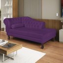 Ver imagem 1 de Diva Recamier Dora 130cm Lado Direito Roxo